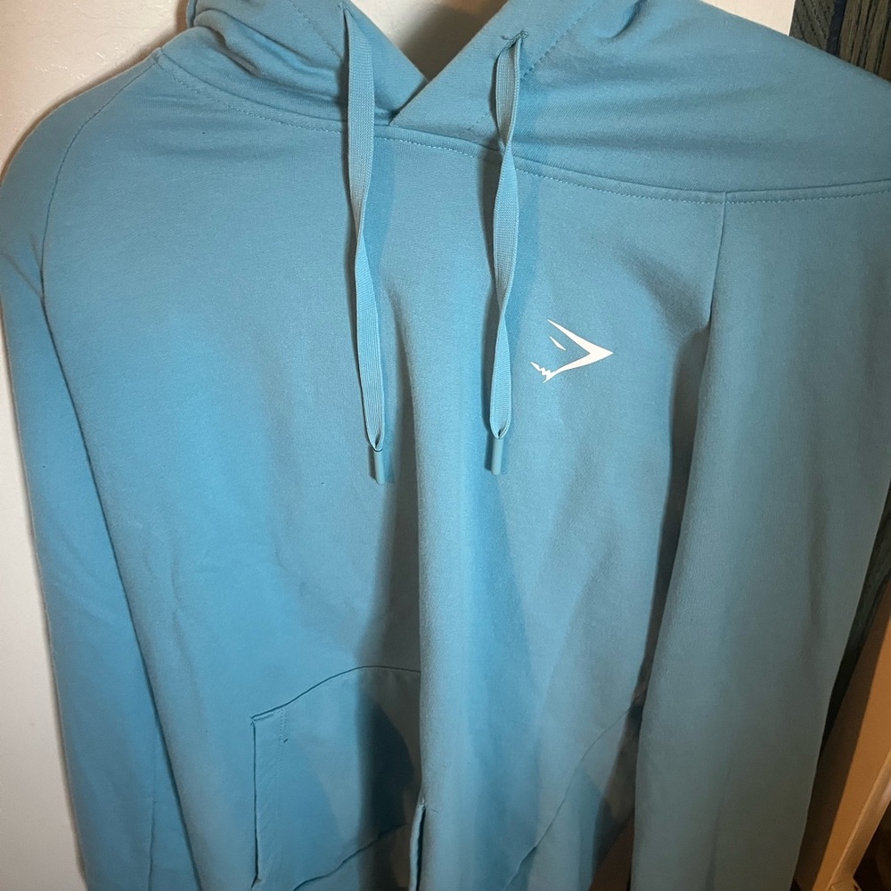 GymShark sweatshirt.